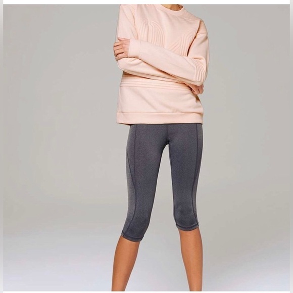 IVY PARK by Beyoncé 04 Corded Sweatshirt Blush Pink XS - Picture 2 of 10